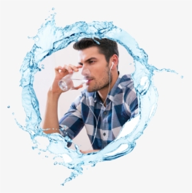Drink Water In Work, HD Png Download, Transparent PNG