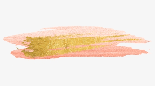 Gold Brush Clip Art 1 Fptfy - Gold Paint Brush Strokes, HD Png Download, Transparent PNG