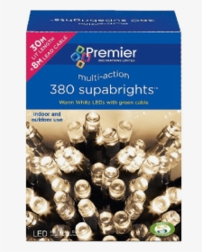 50 Solar String Lights By Premier, HD Png Download, Transparent PNG