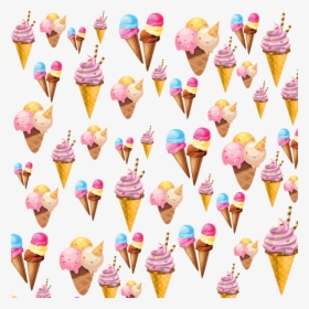 Transparent Clipart Icecream - Ice Cream Background, HD Png Download, Transparent PNG