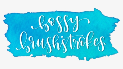 Bossy Brushstrokes - Magnolia Sky Font Regular, HD Png Download, Transparent PNG