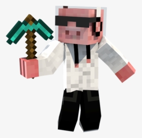 Minecraft Diamond Pickaxe, HD Png Download, Transparent PNG