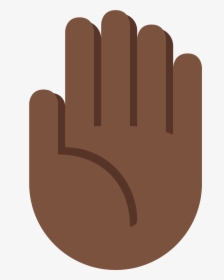 Transparent Raised Hands Png - Black Fist Emoji Png, Png Download, Transparent PNG