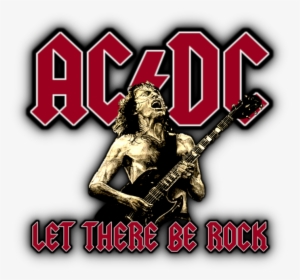 Transparent Acdc Logo Png - Let There Be Rock Logo, Png Download, Transparent PNG
