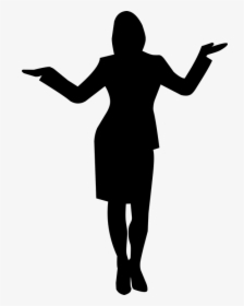 Career Woman Png - Business Woman Silhouette Png, Transparent Png, Transparent PNG