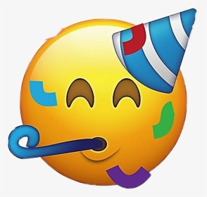 Celebration Emoji Png - Transparent Happy Birthday Emoji, Png Download, Transparent PNG