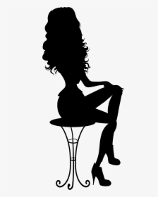 Shadow Woman Vector - Woman Silhouette Icon Png, Transparent Png, Transparent PNG