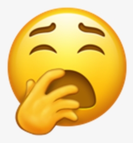 Yawning Emoji, HD Png Download, Transparent PNG