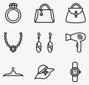 Woman Accessories - Bachelorette Icon, HD Png Download, Transparent PNG