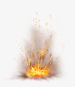 Animated Realistic Fire With Smoke On Transparent Background - Transparent Background Fire Smoke, HD Png Download, Transparent PNG