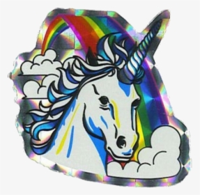 Unicorn Sticker✨ - Unicorn Stickers From 80's, HD Png Download, Transparent PNG