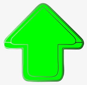 Clip Art - Up Arrow Green Small, HD Png Download, Transparent PNG