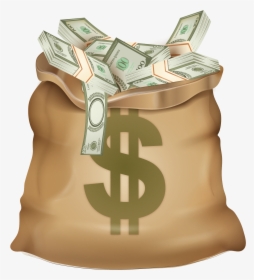 Money Bag Coin - Bag Of Money Png, Transparent Png, Transparent PNG