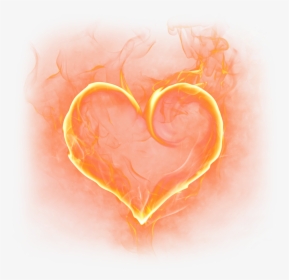 Transparent Fire Heart Png, Png Download, Transparent PNG