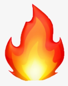 Hd Fire Emoji Transparent Background - Transparent Background Fire Emoji Png, Png Download, Transparent PNG