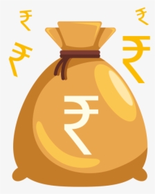 Money Bag Emoji Png - Indian Money Bag Png, Transparent Png, Transparent PNG