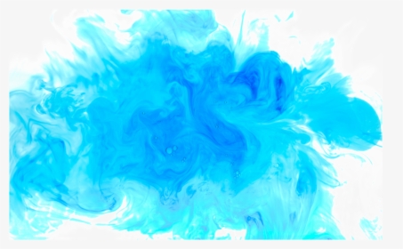 Transparent Png Efeitos - Tinta Azul Png, Png Download, Transparent PNG
