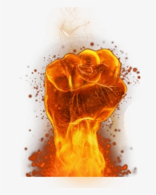 Transparent Fire Png Gif - Fire Fist Png, Png Download, Transparent PNG