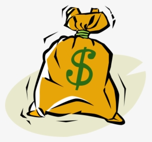Moneybag Sack Of Money - Clipart Money, HD Png Download, Transparent PNG