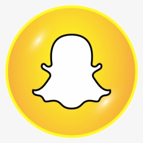Snapchat Glossy Icon Png Image Free Download Searchpng - Circle, Transparent Png, Transparent PNG