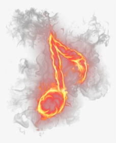 #ftestickers #music #musicnote #fire #flames - Music Fire Png Transparent, Png Download, Transparent PNG