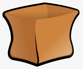 Angle,orange,table - Open Paper Bag Clipart, HD Png Download, Transparent PNG