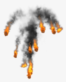 Transparent Explosion Animation Png - Fire With Smoke Png, Png Download, Transparent PNG