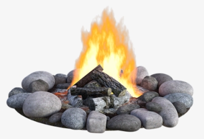 Campfire, Smoke, Camping, Fire, Heat, Hot, Flame, Wood - Camping Fire Png, Transparent Png, Transparent PNG