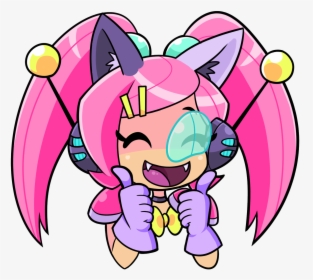 Character Cat Girl Without Salad, HD Png Download, Transparent PNG