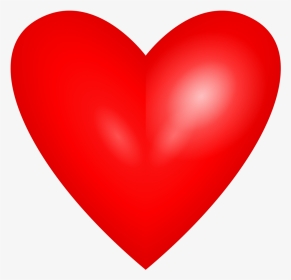 Big Bold Red Heart Clipart - Heart For Valentines Day, HD Png Download, Transparent PNG