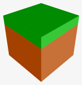 Minecraft Png - Minecraft Grass Block Simple, Transparent Png, Transparent PNG