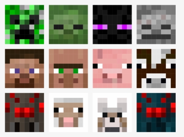 Transparent Minecraft Sword Png - Minecraft Villager Face Pixel Art, Png Download, Transparent PNG