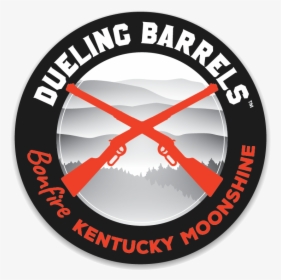 Dueling Barrels Bonfire Moonshine - Circle, HD Png Download, Transparent PNG