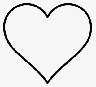 Heart Clipart Outline Png - Heart, Transparent Png, Transparent PNG