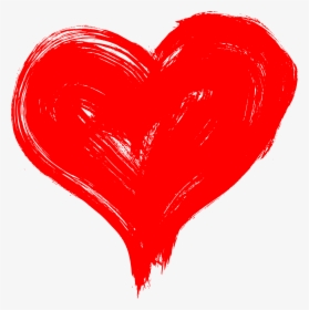 Heart Png - Hand Drawn Heart Png, Transparent Png, Transparent PNG