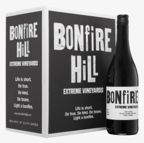 Bonfire Hill Extreme Vineyards Red Blend Case - Glass Bottle, HD Png Download, Transparent PNG