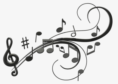 Note Clipart Singing - Transparent Background Music Notes Png, Png Download  , Transparent Png Image - PNGitem