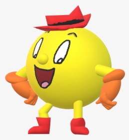 Pac Man In Pac Land 3d Model - Cartoon, HD Png Download, Transparent PNG