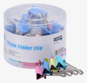Chrome Binder Clip 19mm - Chrome Binder Clip 32mm 36 Pc Jar Box Of 3, HD Png Download, Transparent PNG