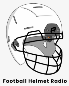 Football Helmet Radio - Sketch, HD Png Download, Transparent PNG