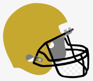 Football Helmet Black And Gold Clipart Transparent - Red Football Helmet Clipart, HD Png Download, Transparent PNG