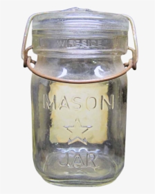 Clip Art Hinged Mason Jars - Candle, HD Png Download, Transparent PNG