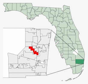 Homestead Florida Map, HD Png Download, Transparent PNG