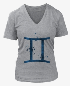 Gemini Astrology T-shirt - T-shirt, HD Png Download, Transparent PNG
