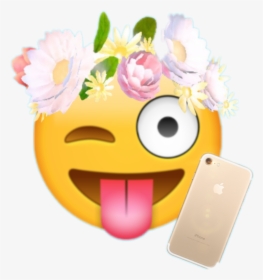 Snapchat Flower Filter Png - Snapchat Flower Crown Png, Transparent Png, Transparent PNG
