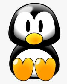 Baby Tux - Cute Clipart Animals, HD Png Download, Transparent PNG