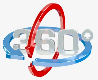 Transparent Double Circle Png - Transparent Logo Png 360 Degree Logo, Png Download, Transparent PNG