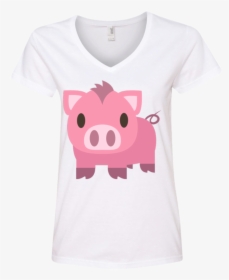 Pig Emoji Ladies - Pig With Heart Eyes, HD Png Download, Transparent PNG