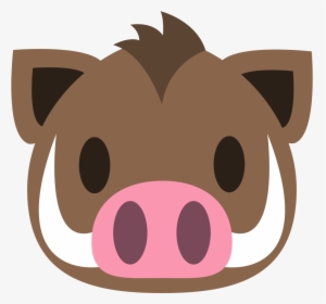 File - Emojione 1f417 - Svg - Emoji Boar, HD Png Download, Transparent PNG