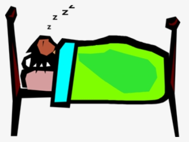 Cartoon Person Sleeping - Person Sleeping Clipart, HD Png Download, Transparent PNG